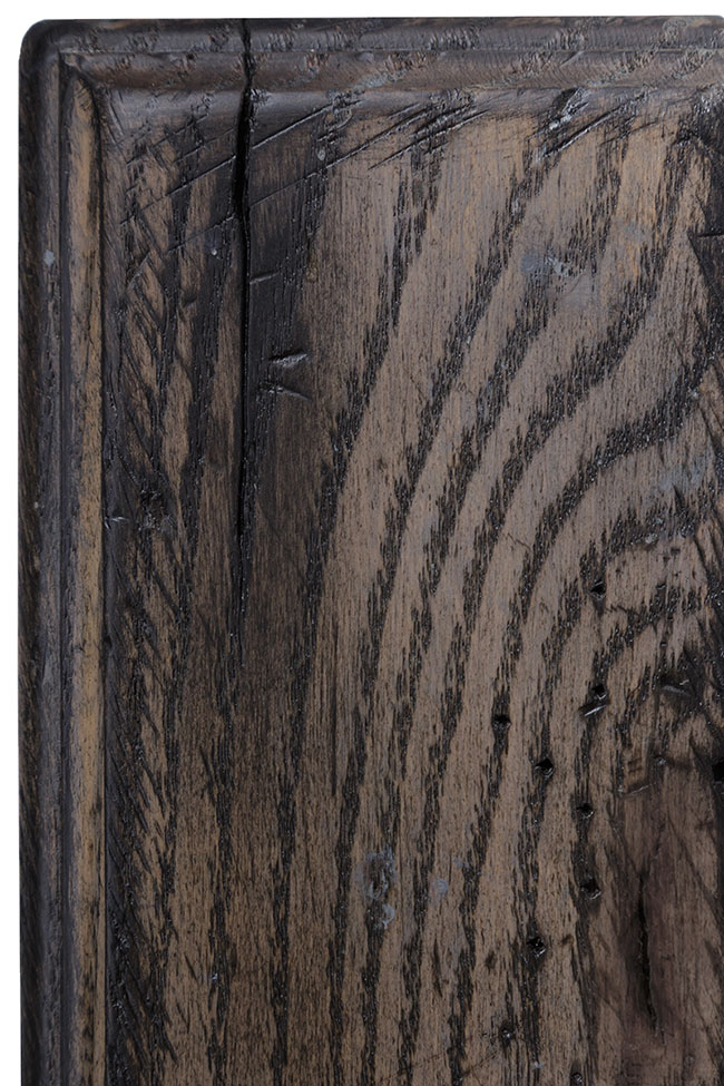 Antiquated Rustic Red Oak Pewter